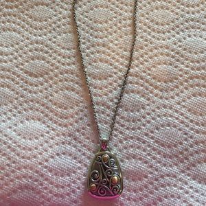 Brighton Gold and Silver Reversible Necklace